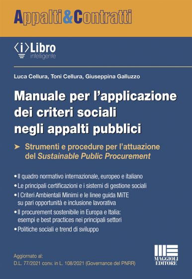 Manuale criteri sociali appalti pubblici - Cellura