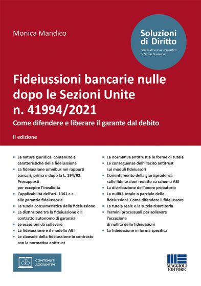Fideiussioni bancarie nulle - Mandico