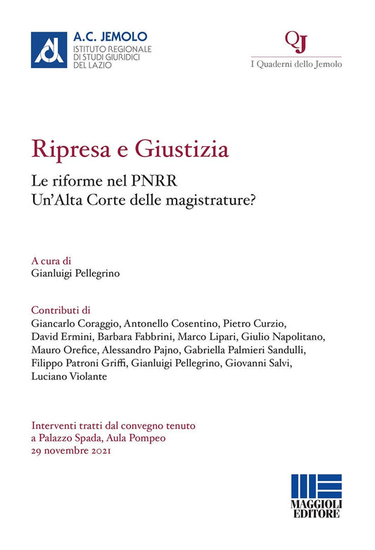 Ripresa e giustizia - Pellegrino