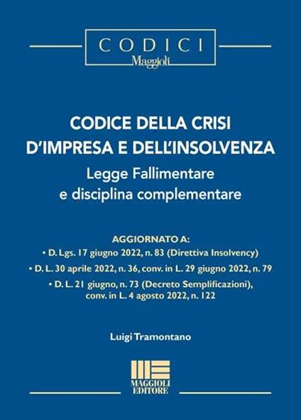 Codice crisi di impresa insolv.2ed. - Tramontano