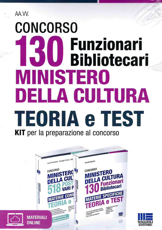 Kit 130 funzionari bibliotecari 2vol. -