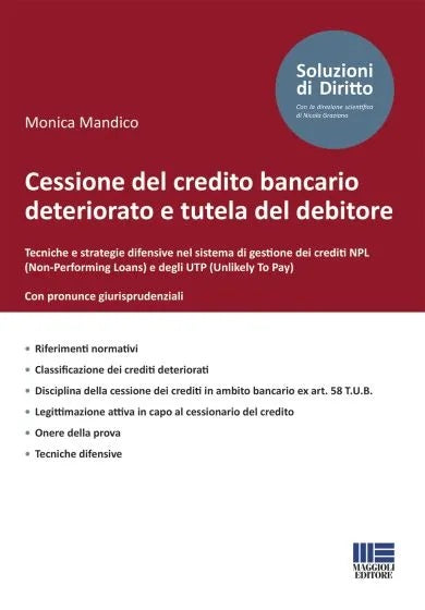 Cessione credito bancario deteriorato - Mandico