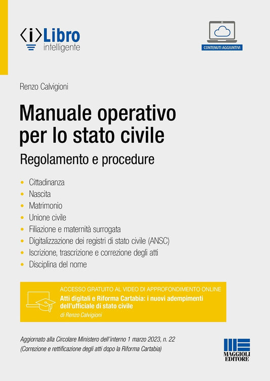 Manuale operativo stato civile - Calvigioni