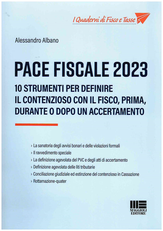Pace fiscale 2023 - Albano