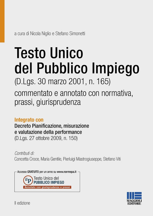 Testo unico pubblico impiego comm.2023 - Niglio