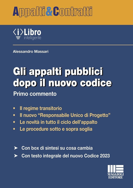 Appalti pubblici dopo nuovo codice - Massari