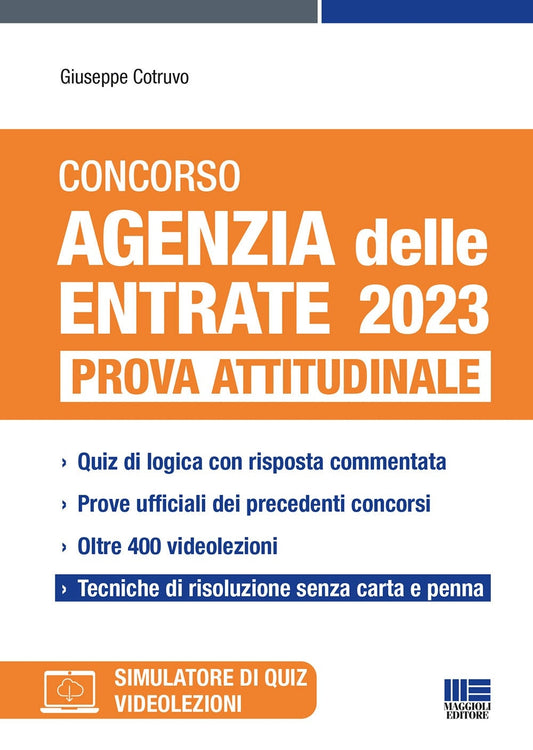 Agenzia entrate 2023 pr.attitudinale - Cotruvo