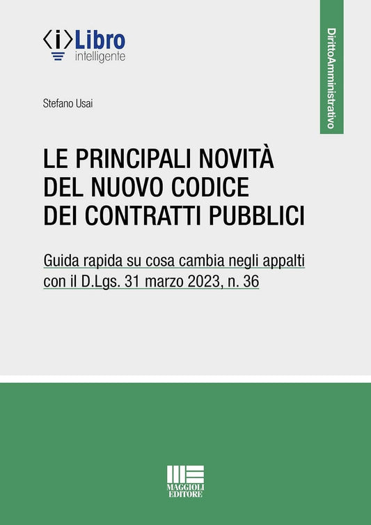 Principali novita' nuovo cod.appalti - Usai