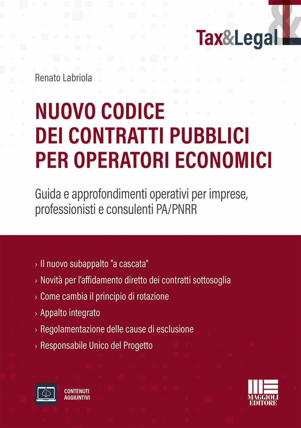 Nuovo cod.contratti pubbl.oper.economici - Labriola