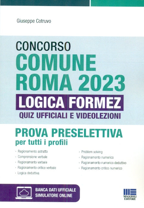 Concorso c.roma 2023 logica formez pres. - Cotruvo