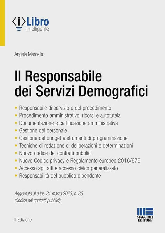 Responsabile servizi demografici 2ed. - Marcella