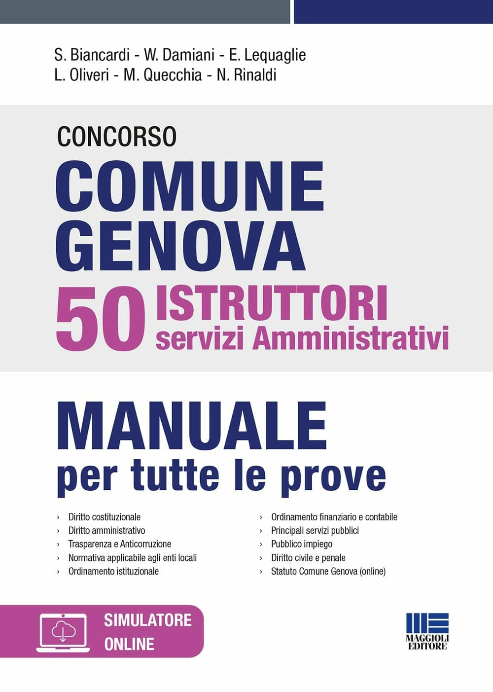 50 istruttori serv.amm.vi genova - Biancardi