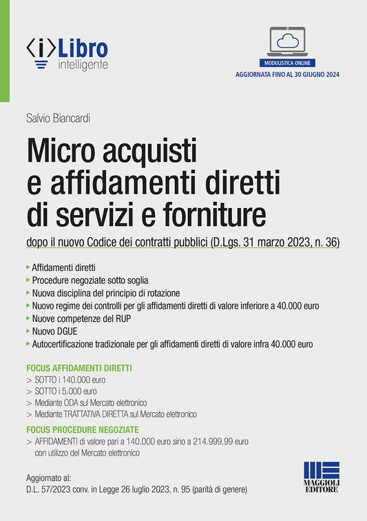 Microacquisti e affidamenti diretti - Biancardi