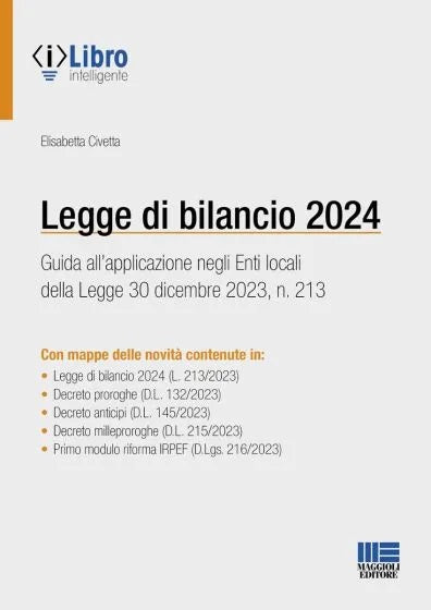 Legge di bilancio 2024 - Civetta