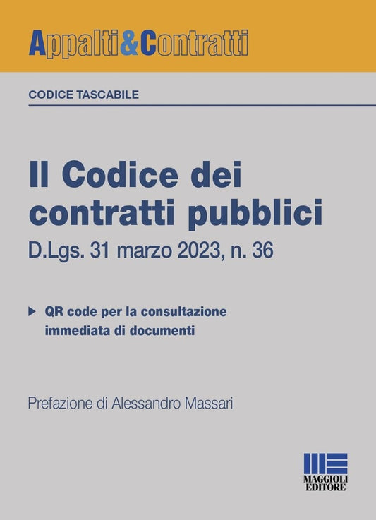 Nuovo codice dei contratti pubblici - Massari