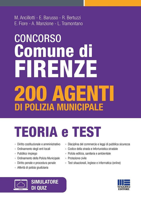 200 agenti pol.municipale firenze - Ancillotti