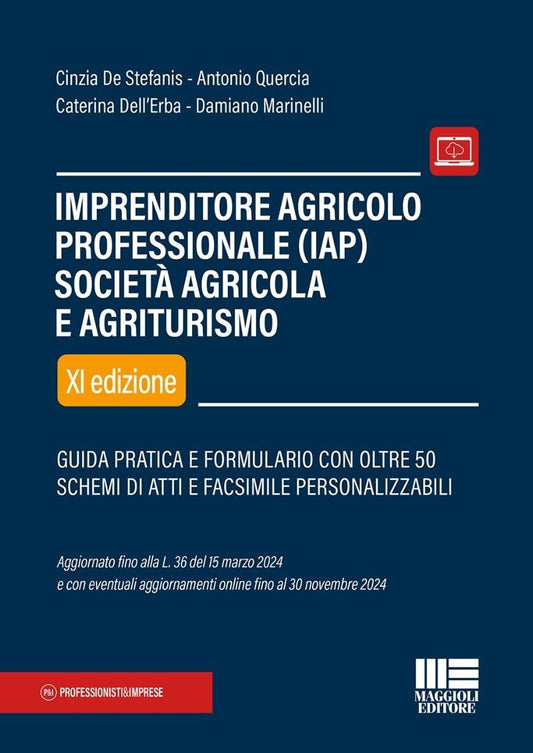 Imprenditore agricolo profess.soc.agric. - De Stefanis