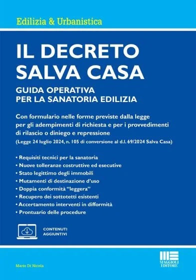 Decreto salva casa - Di Nicola