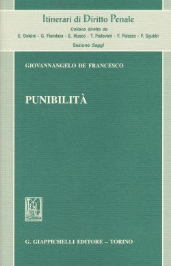 Punibilità - De Francesco