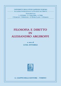 Filosofia e diritto in a.argiroffi - Avitabile