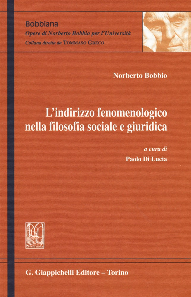 Indirizzo fenomenologico filosofia socia - Bobbio