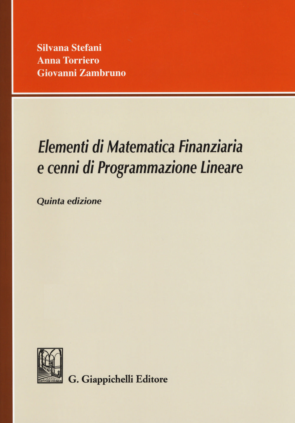 Elementi matematica finanziaria 5ed. - Stefani