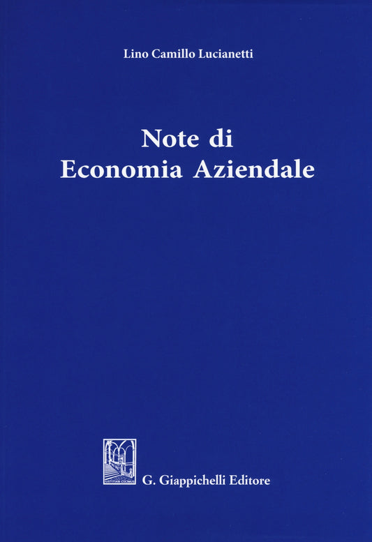 Note di economia aziendale - Lucianetti