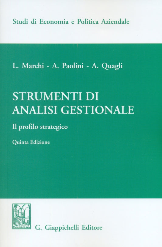Strumenti analisi gestionale 5ed. - Marchi