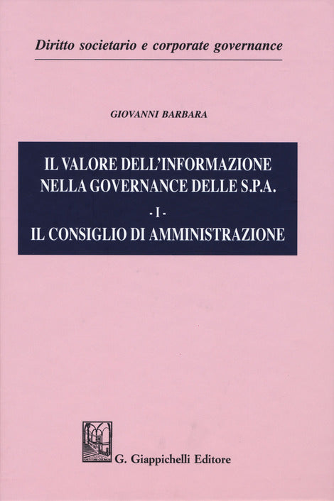Valore informazione governance spa I - Barbara