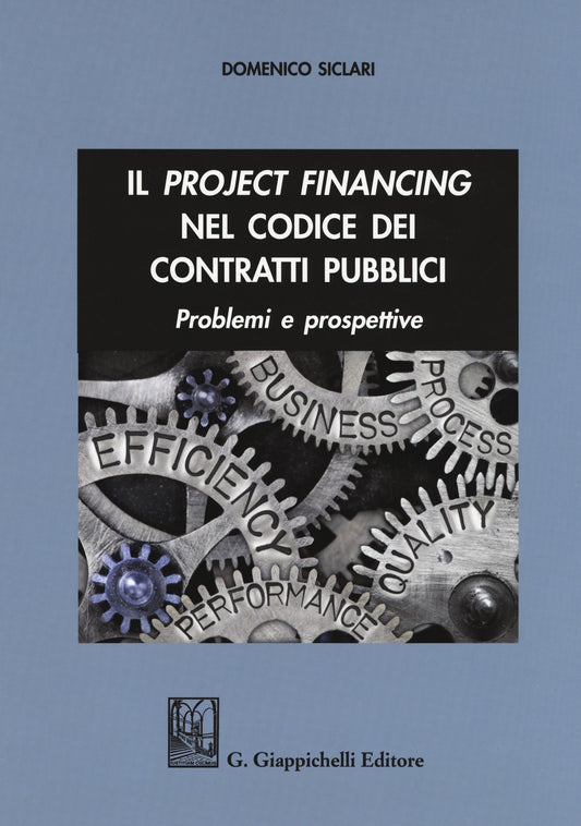 Project financing codice contratti pubb. - Siclari