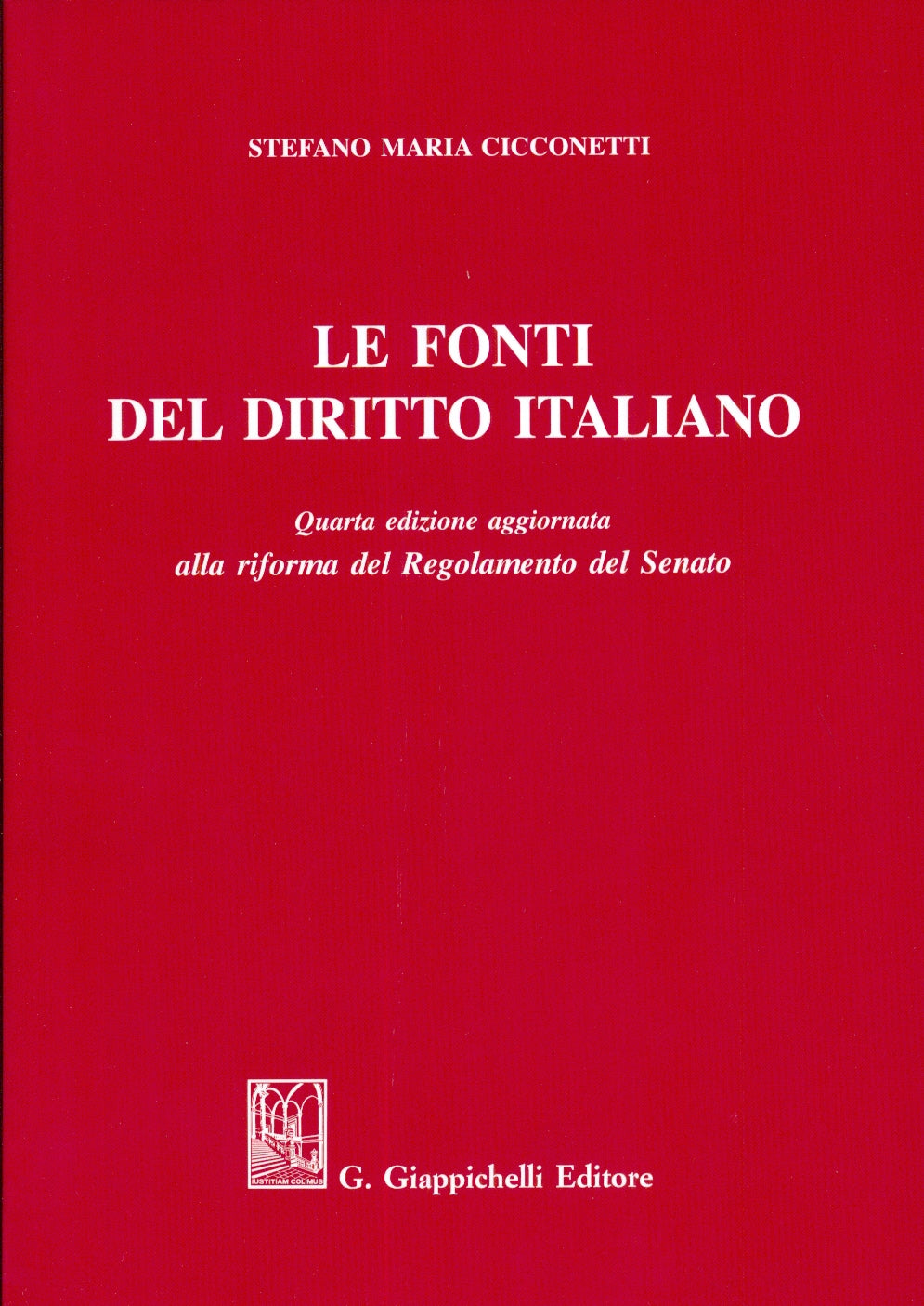 Fonti diritto italiano 4ed. - Cicconetti