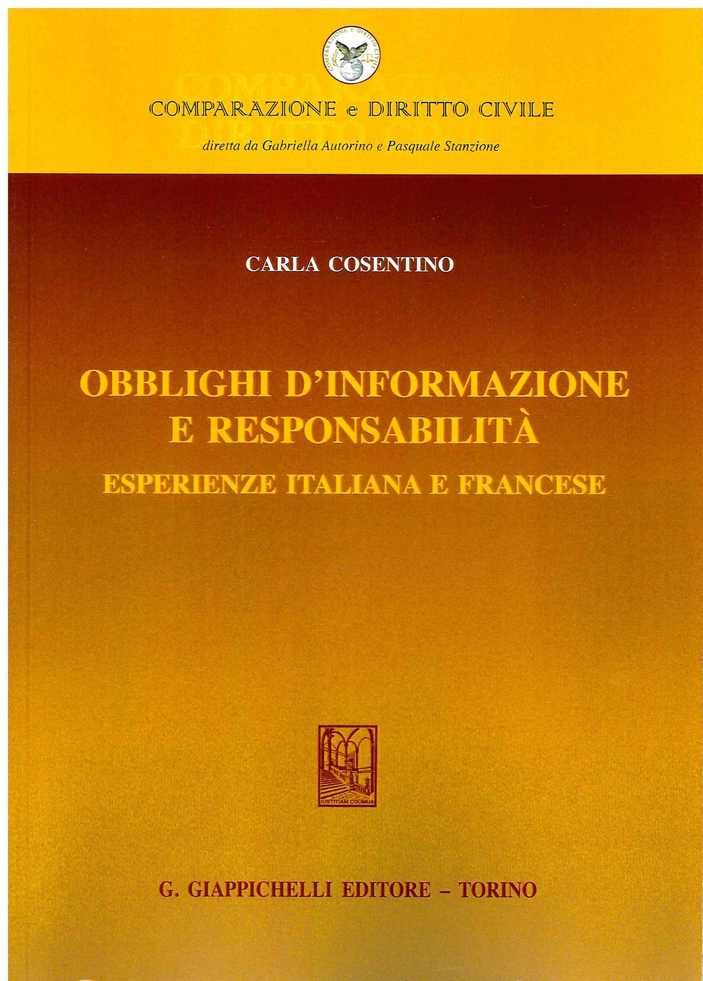 Obblighi informazione e responsabilità - Cosentino