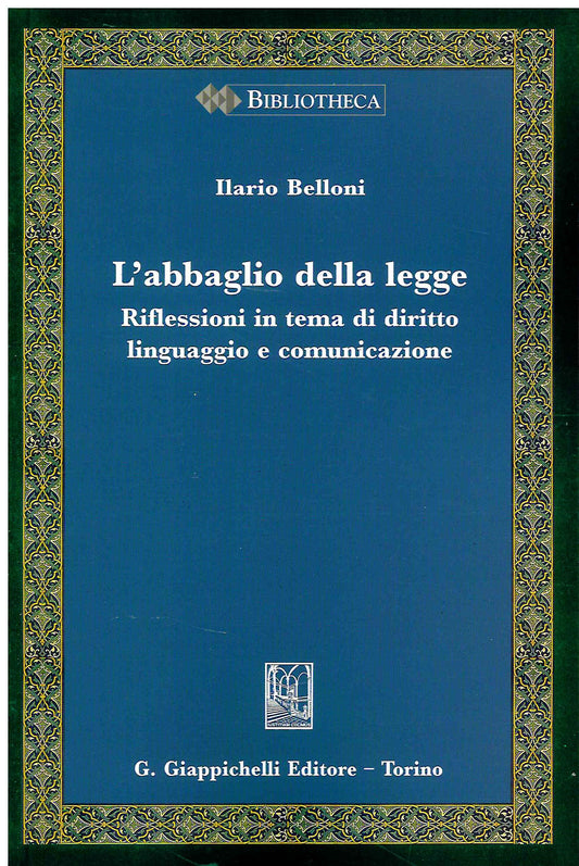 Abbaglio della legge - Belloni