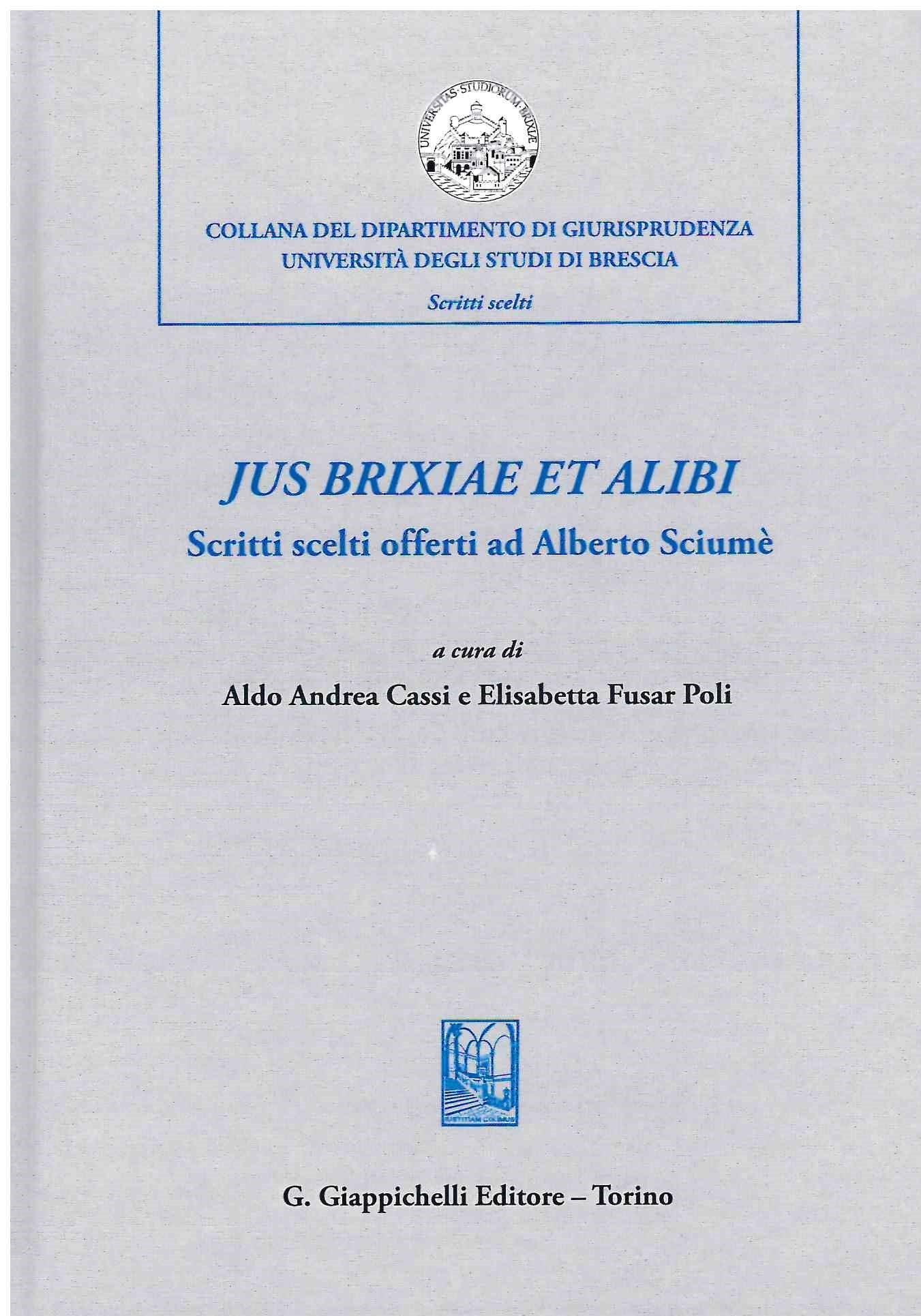 Jus brixiae et alibi - Cassi