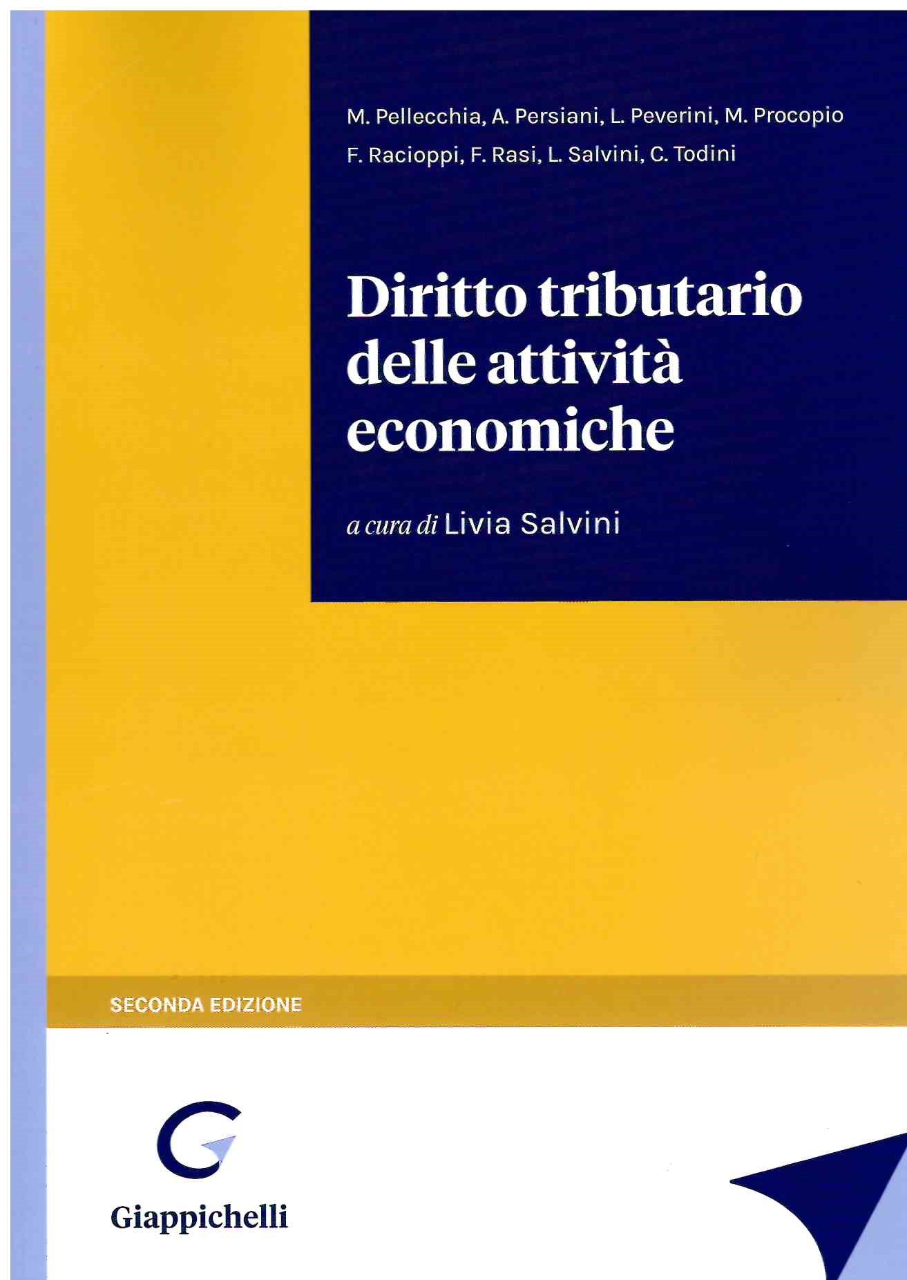 Diritto tributario attività econom. 2ed. - Salvini