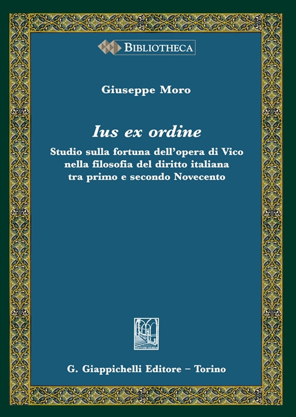 Ius ex ordine - Moro