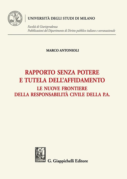 Rapporto senza potere - Antonioli