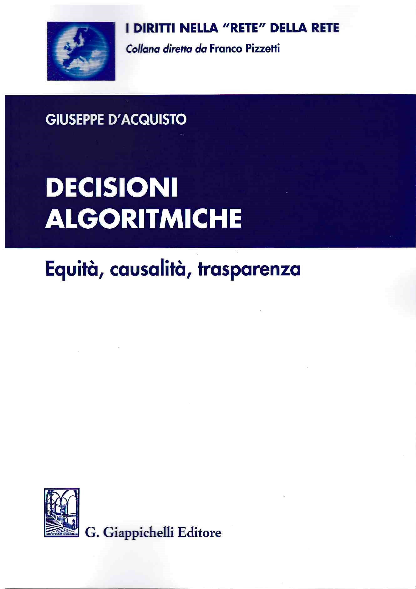Decisioni algoritmiche - D'Acquisto