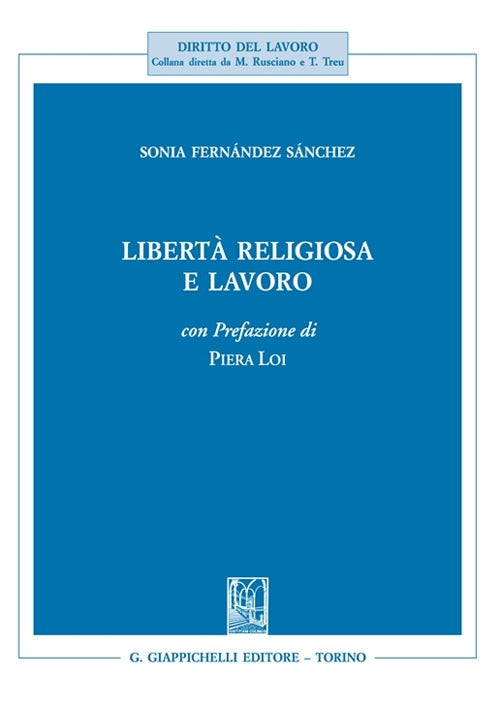 Liberta' religiosa e lavoro - Fernandez Sanchez