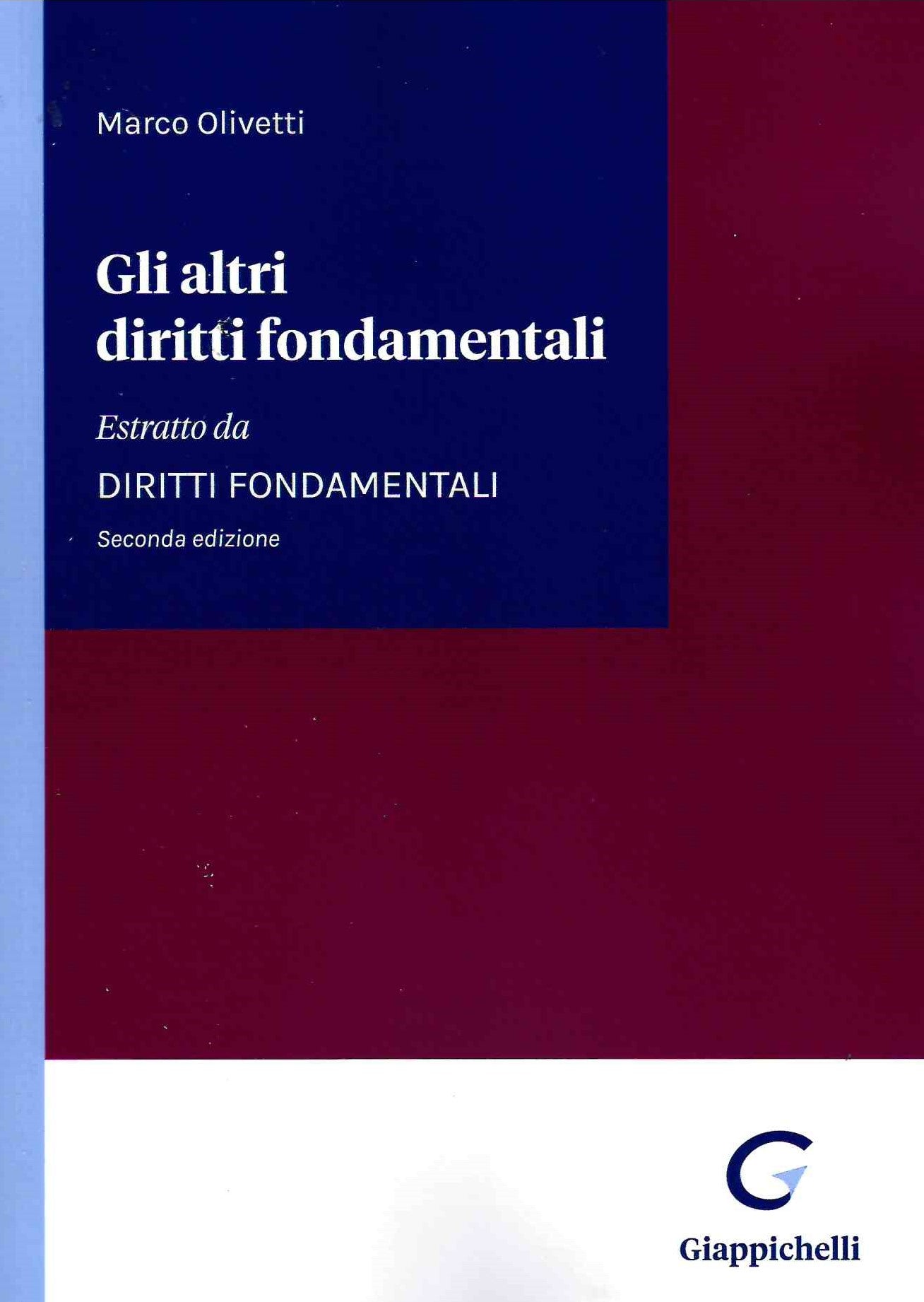 Diritti fondamentali estratto 2ed. - Olivetti
