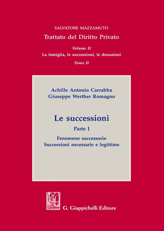 Successioni vol.2 parte I - Carrabba Romagno