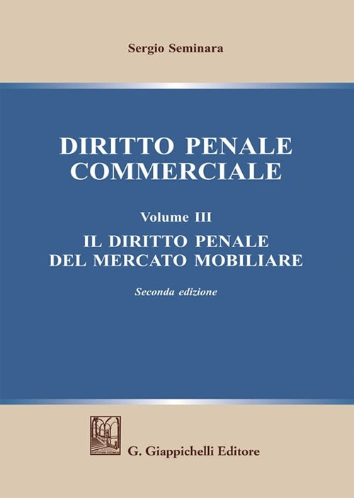 Diritto penale commerciale 3 dir.penale - Seminara