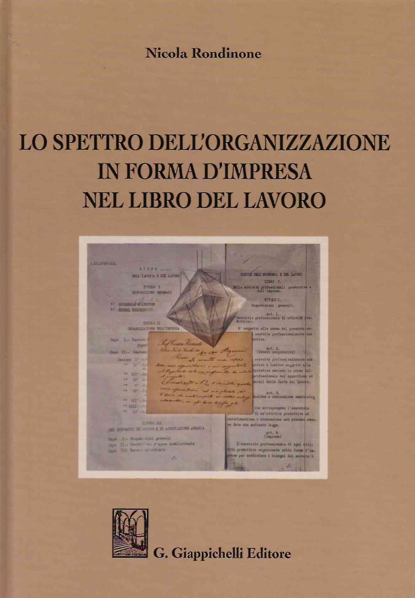 Spettro dell'organizzazione - Rondinone