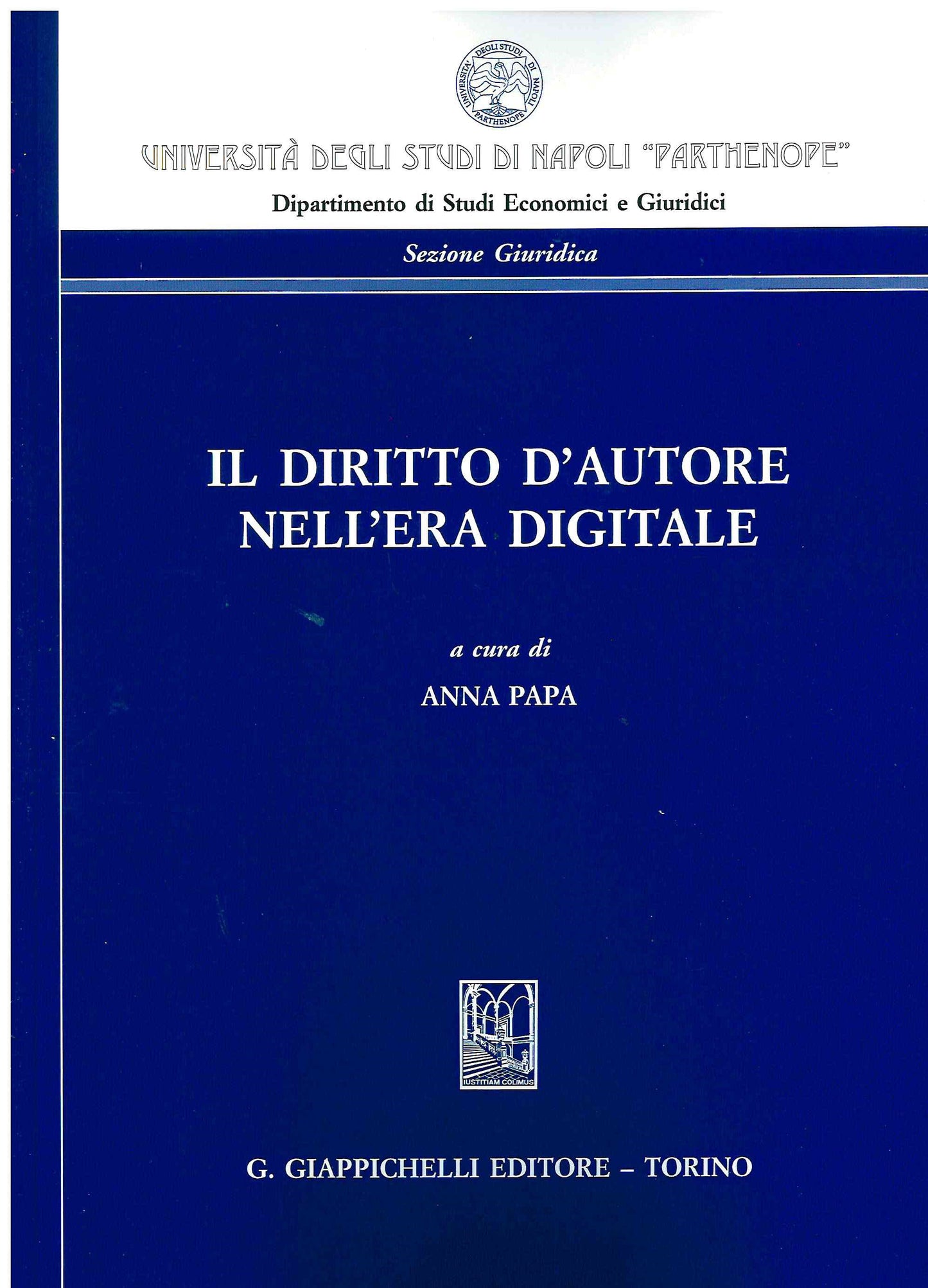 Diritto d'autore era digitale - Papa