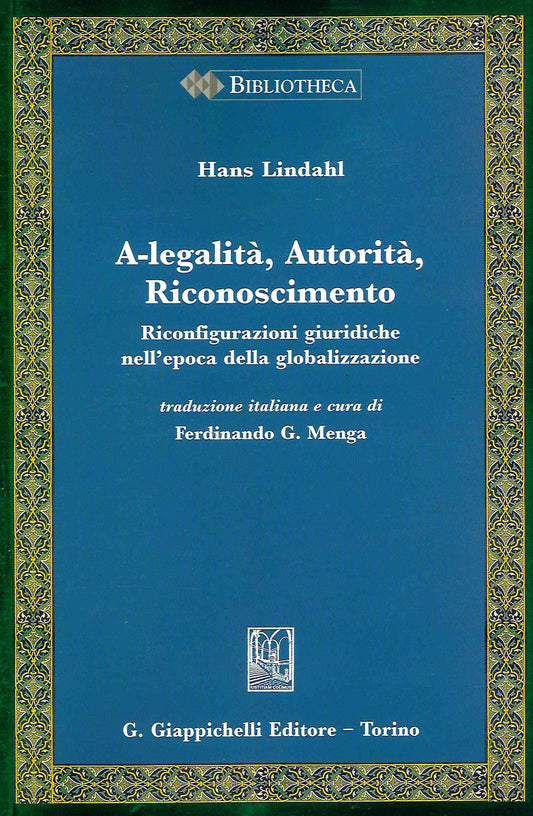 A-legalità autorità riconoscimento - Lindahl