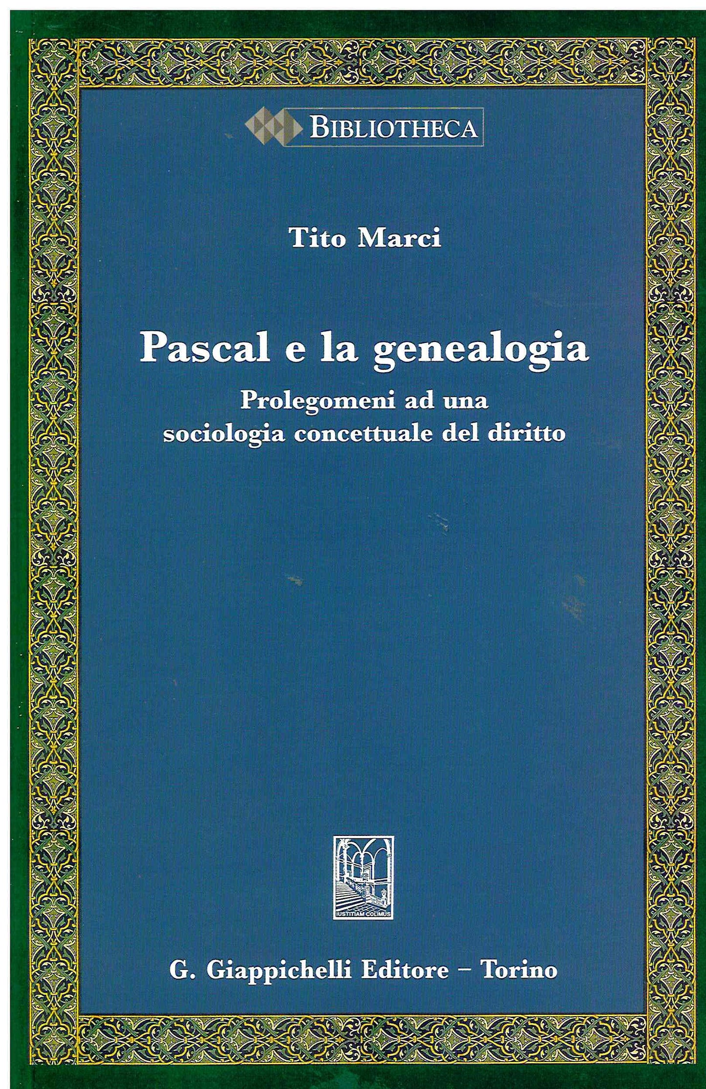 Pascal e la genealogia - Marci