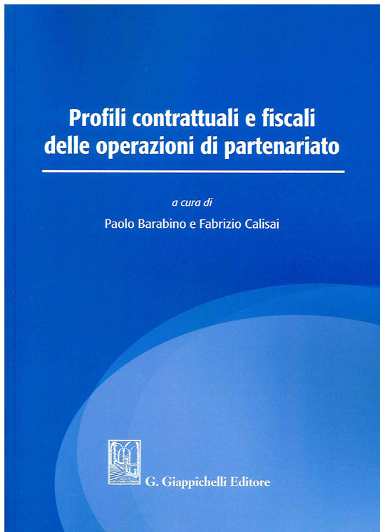 Profili contrattuali e fiscali partenari - Barabino