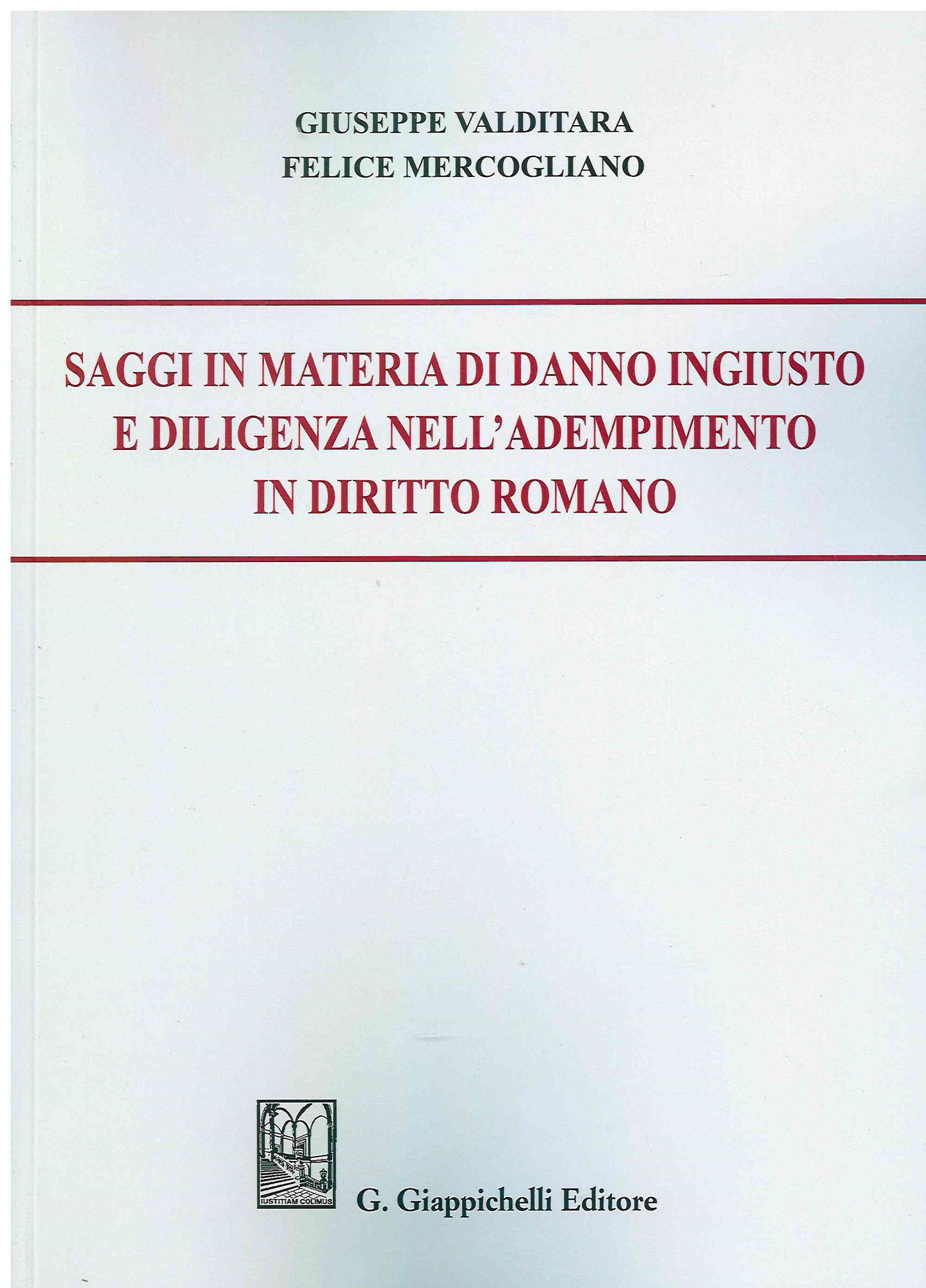Saggi materia danno ingiusto - Valditara