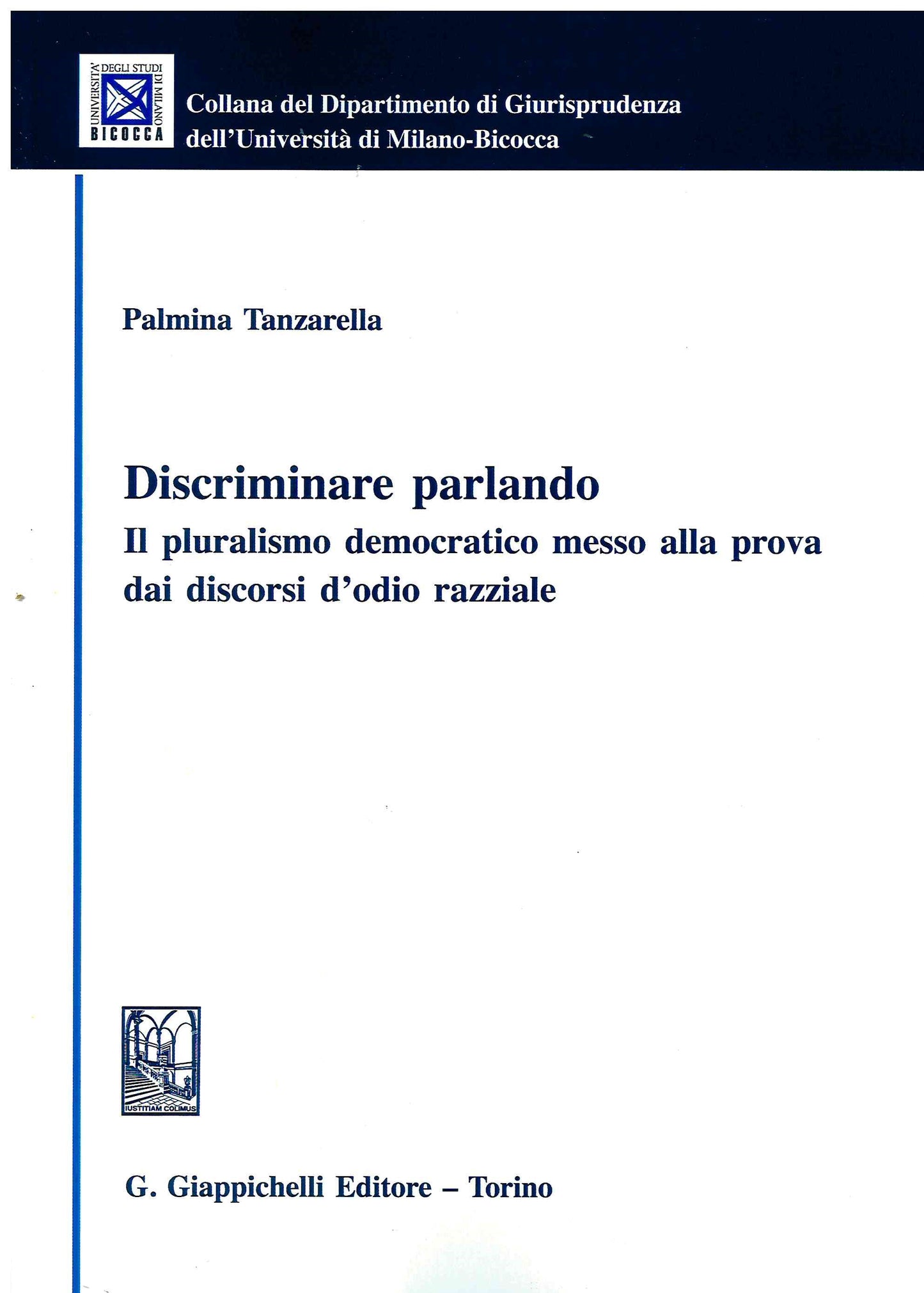 Discriminare parlando - Tanzarella