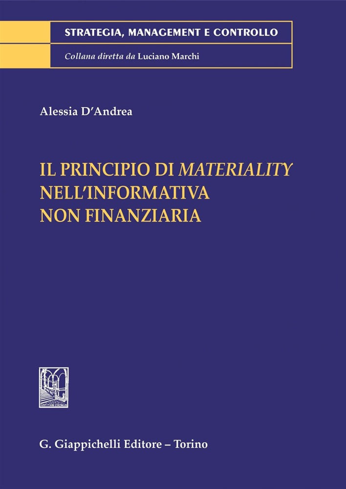 Principio di materiality inf.non finanz. - D'Andrea